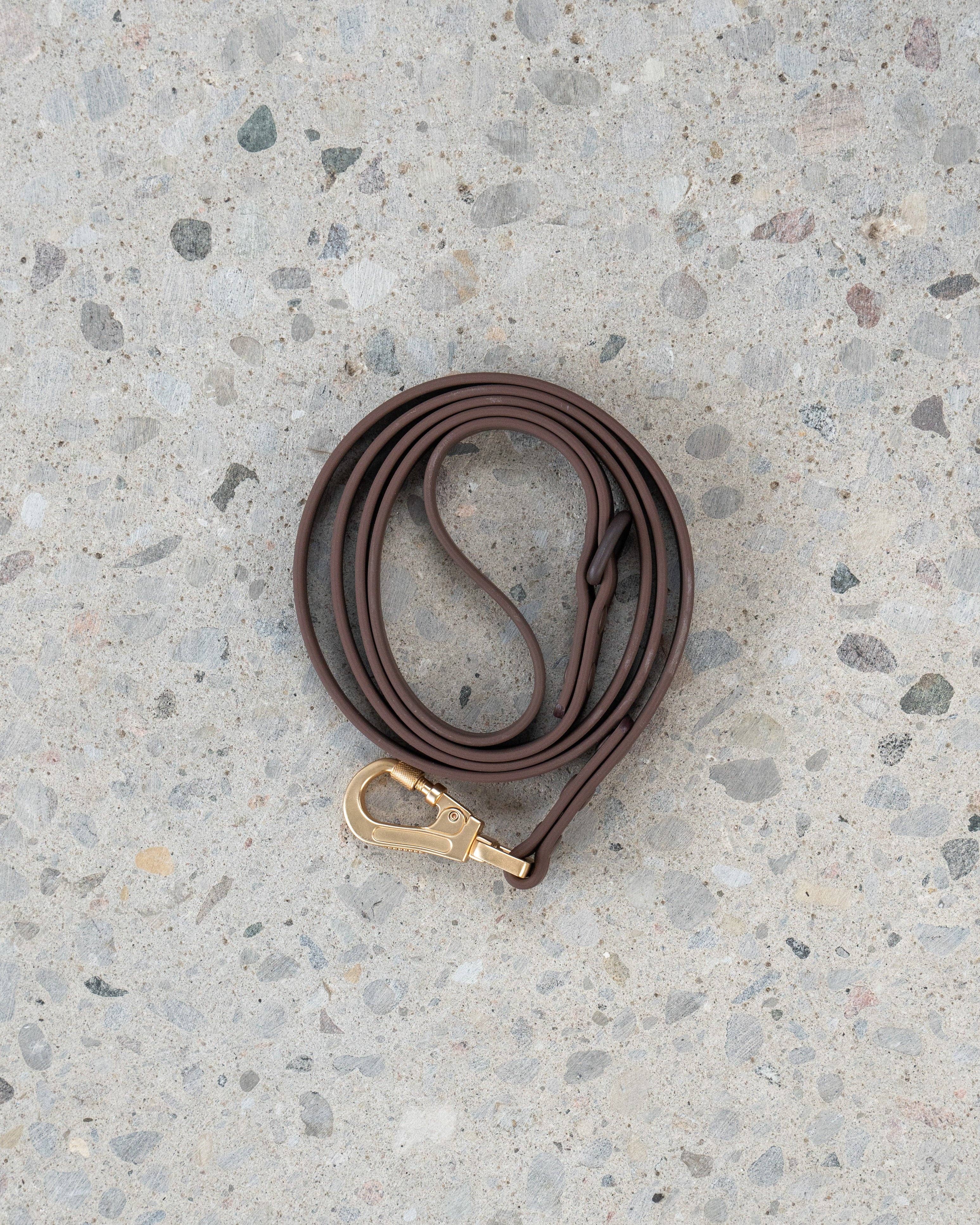 Waterproof Dog Leash in Espresso