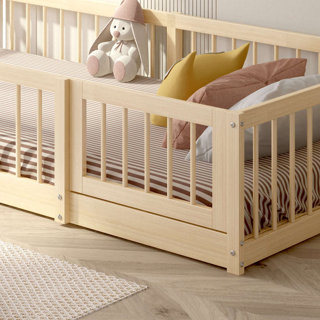 DREAM RAFT MONTESSORI NATURAL FLOOR BED - TWIN