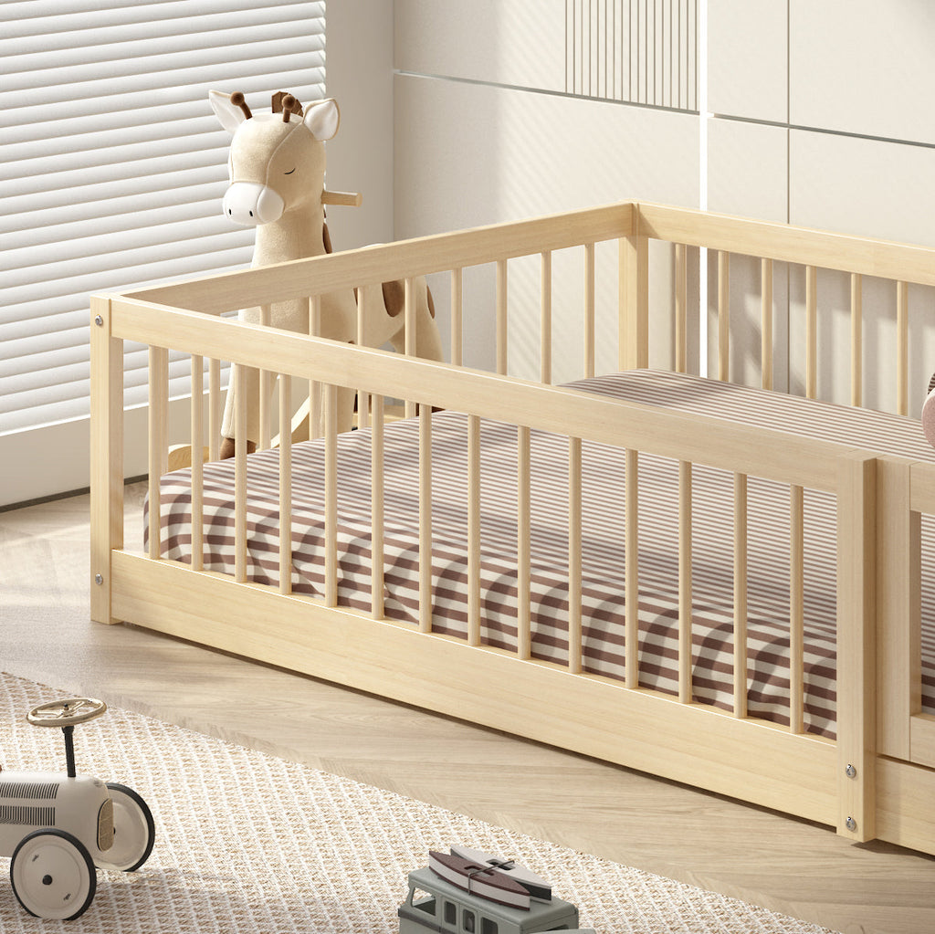 DREAM RAFT MONTESSORI NATURAL FLOOR BED - TWIN