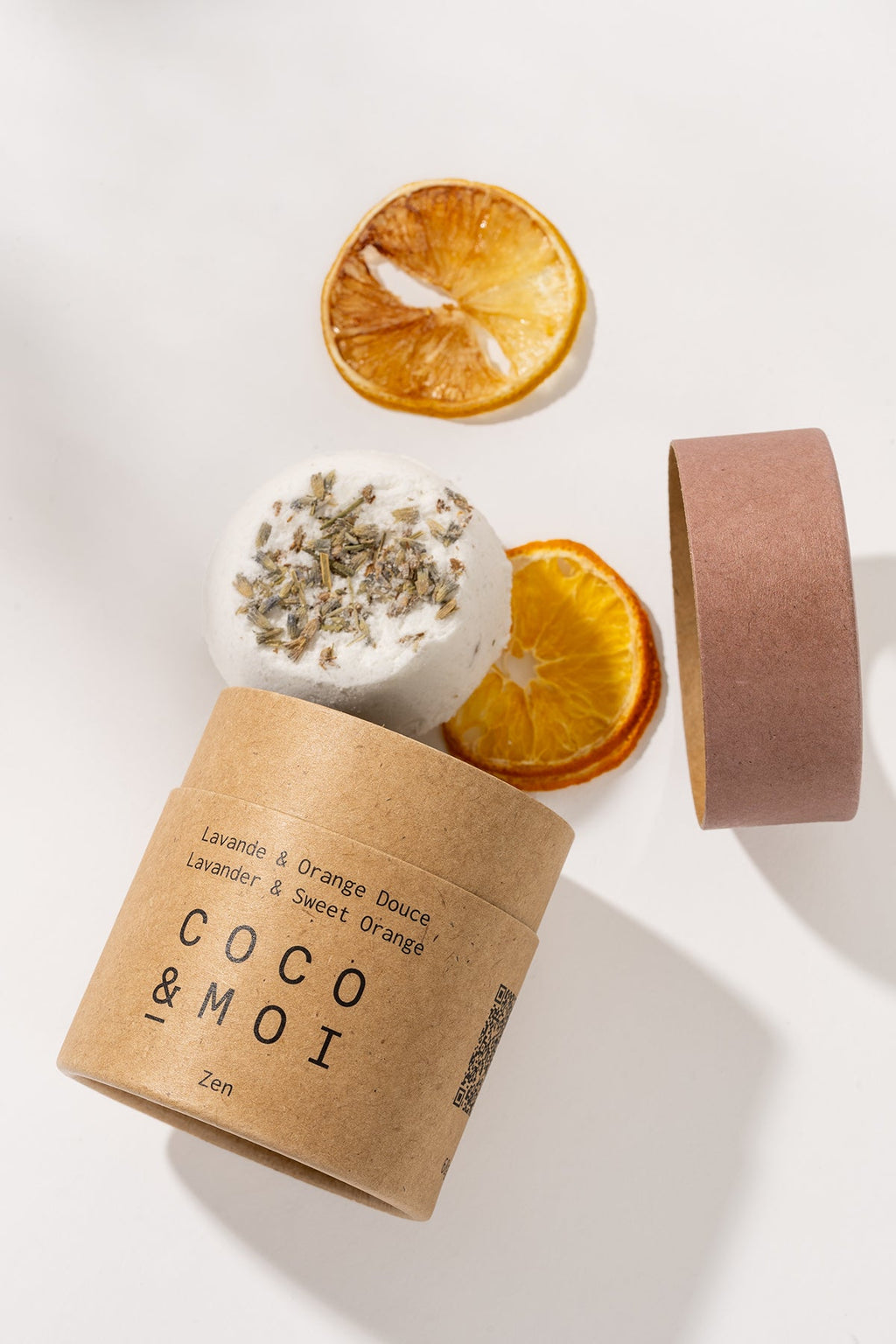 Lavender & Sweet Orange Bath Bomb