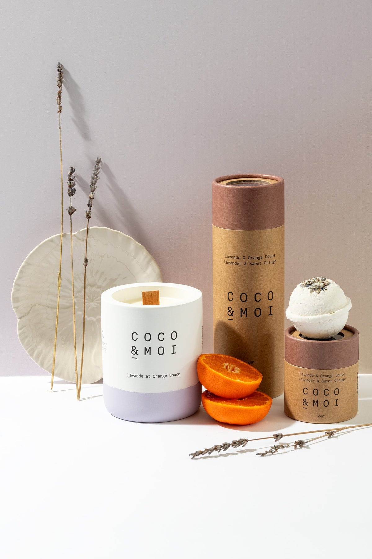 Lavender & Sweet Orange Candle