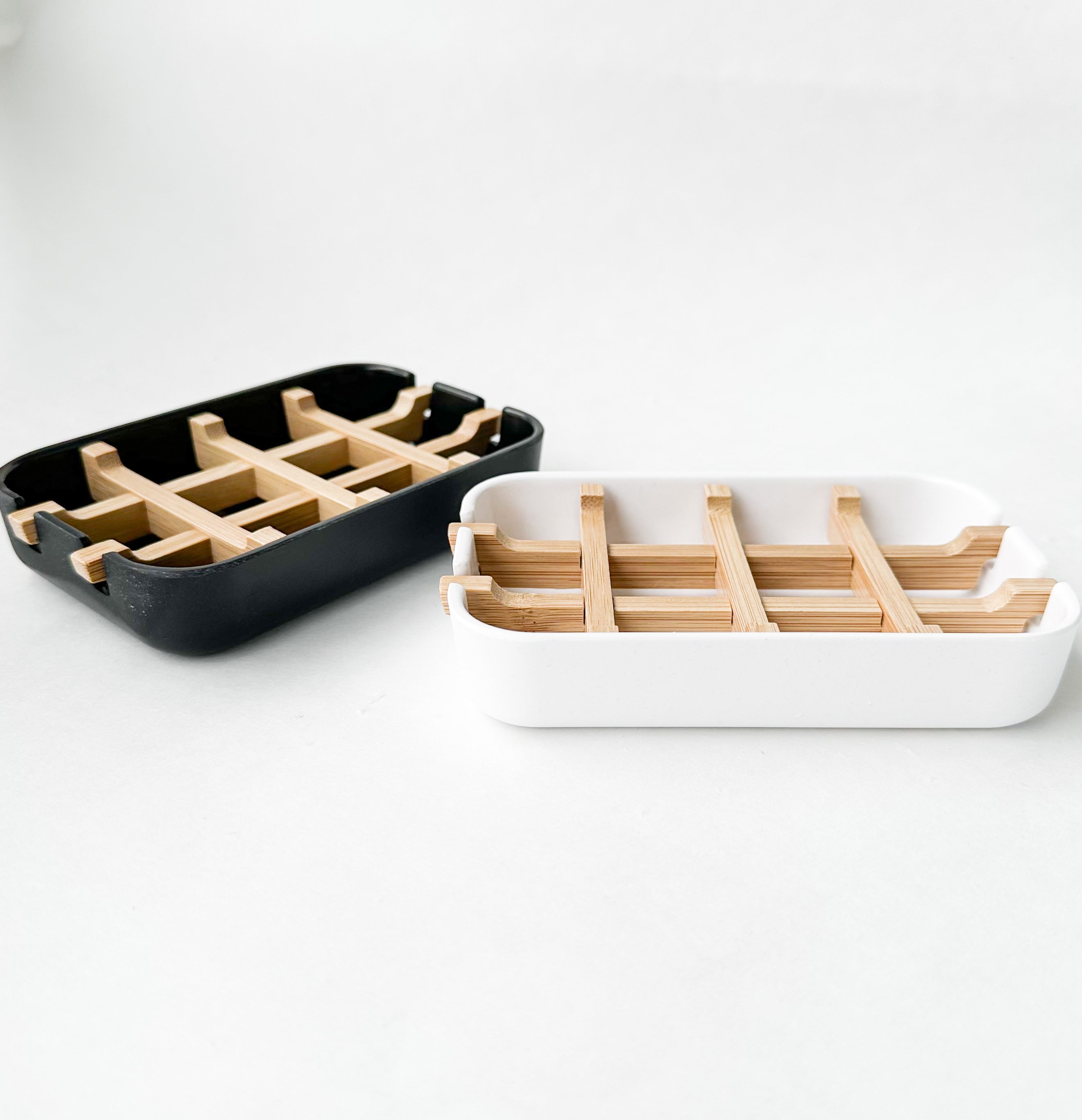 Biodegradable Bamboo & Cornstarch Soap Dish