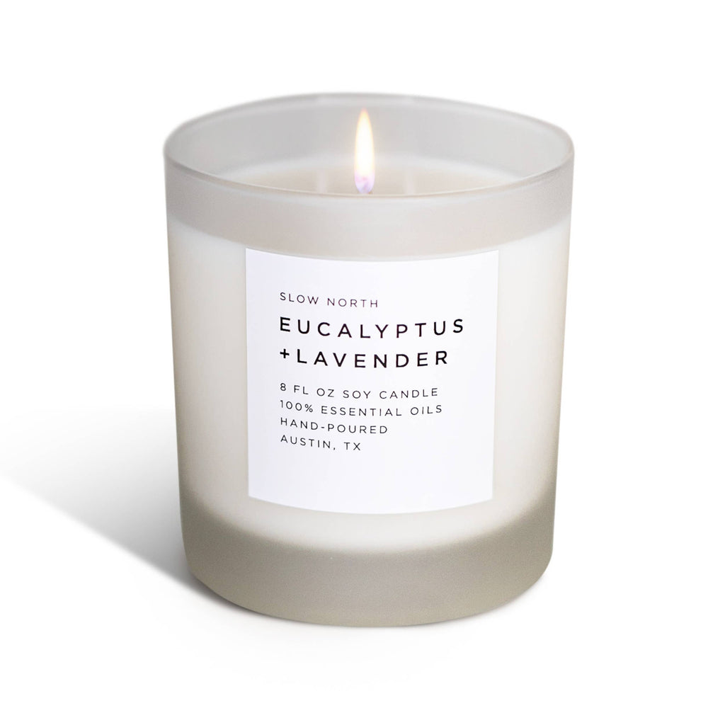 Eucalyptus + Lavender Non-Toxic Candle - Mother's Day Gift