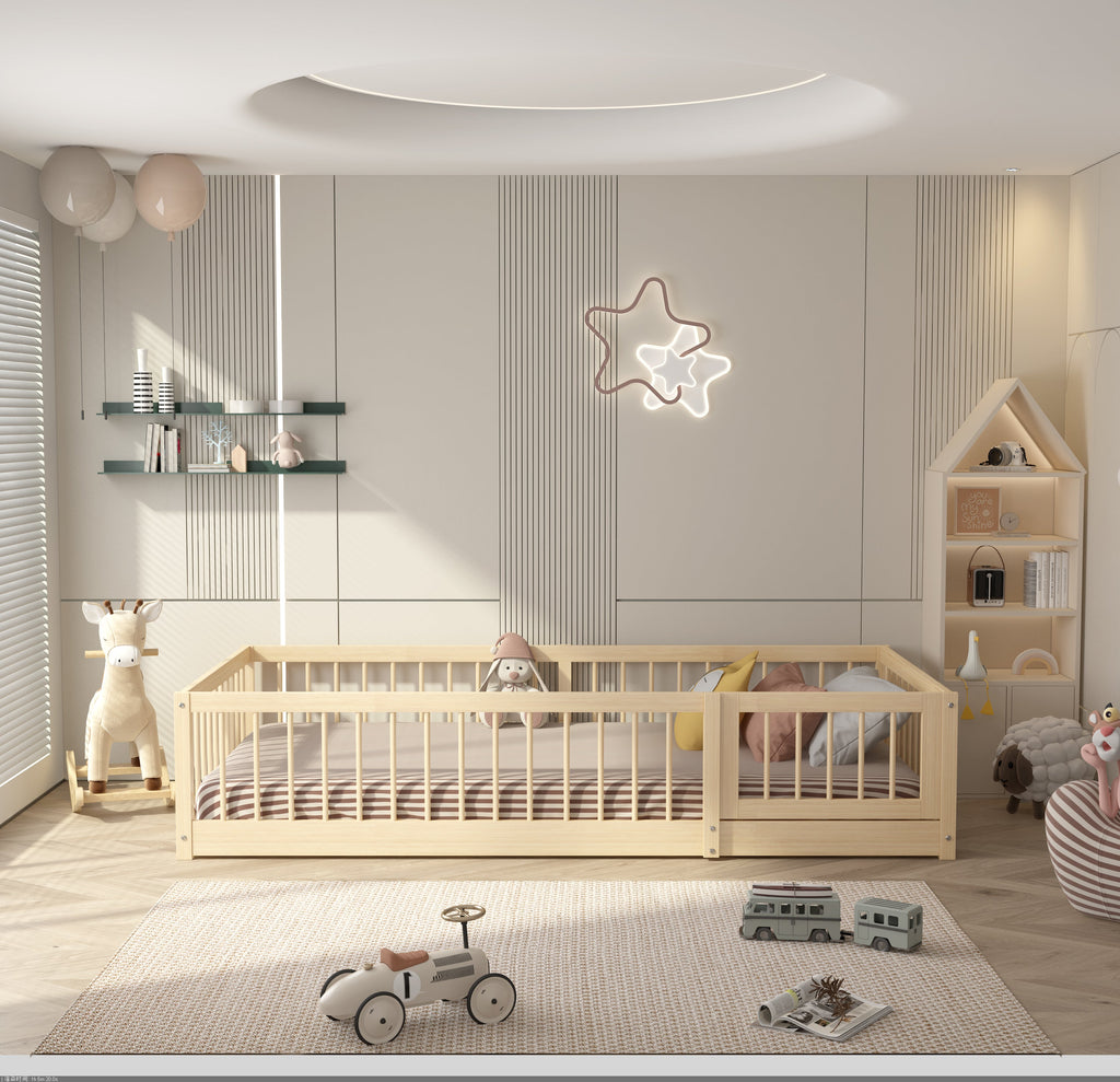 DREAM RAFT MONTESSORI NATURAL FLOOR BED - TWIN