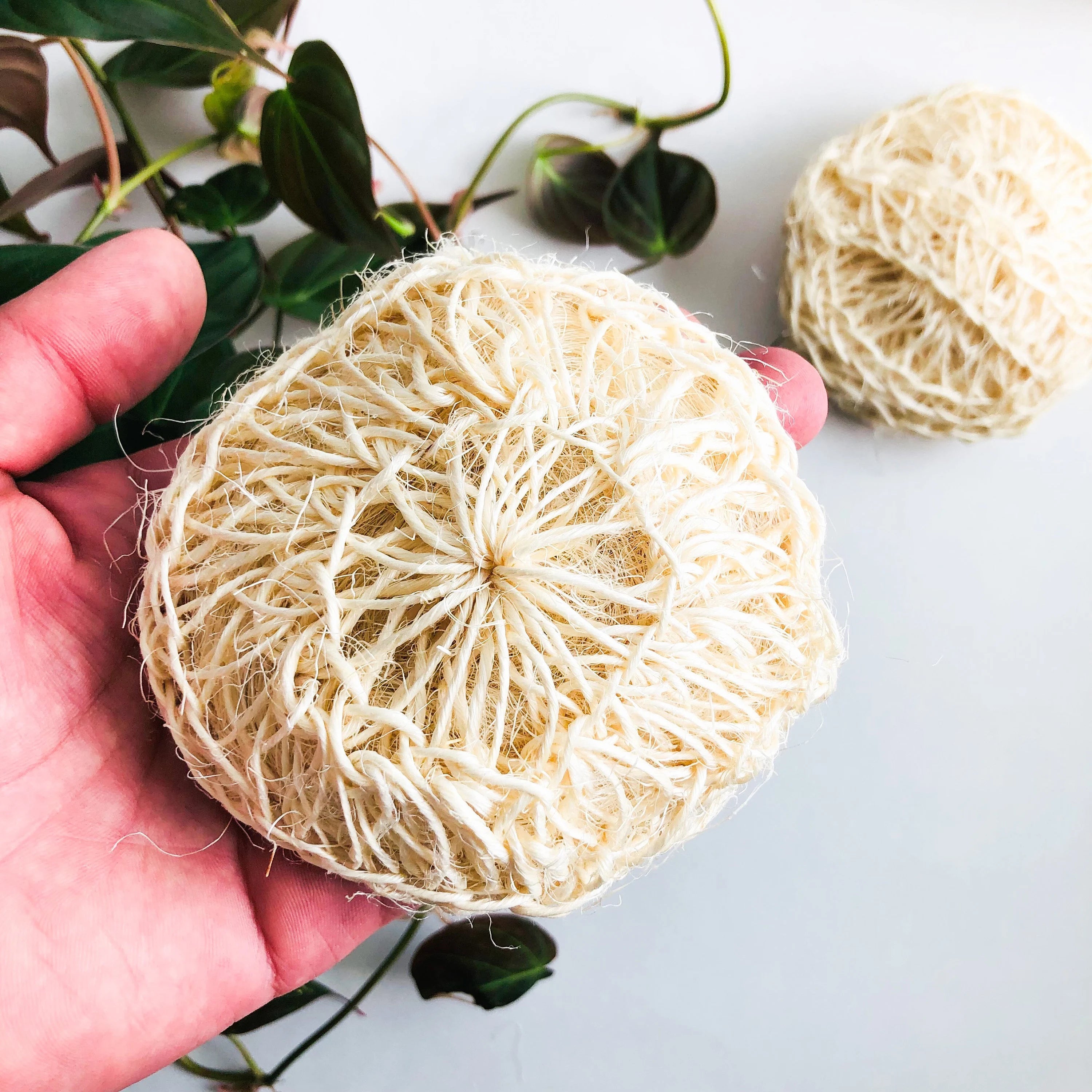 Natural Organic Sisal Deluxe Shower Sponge