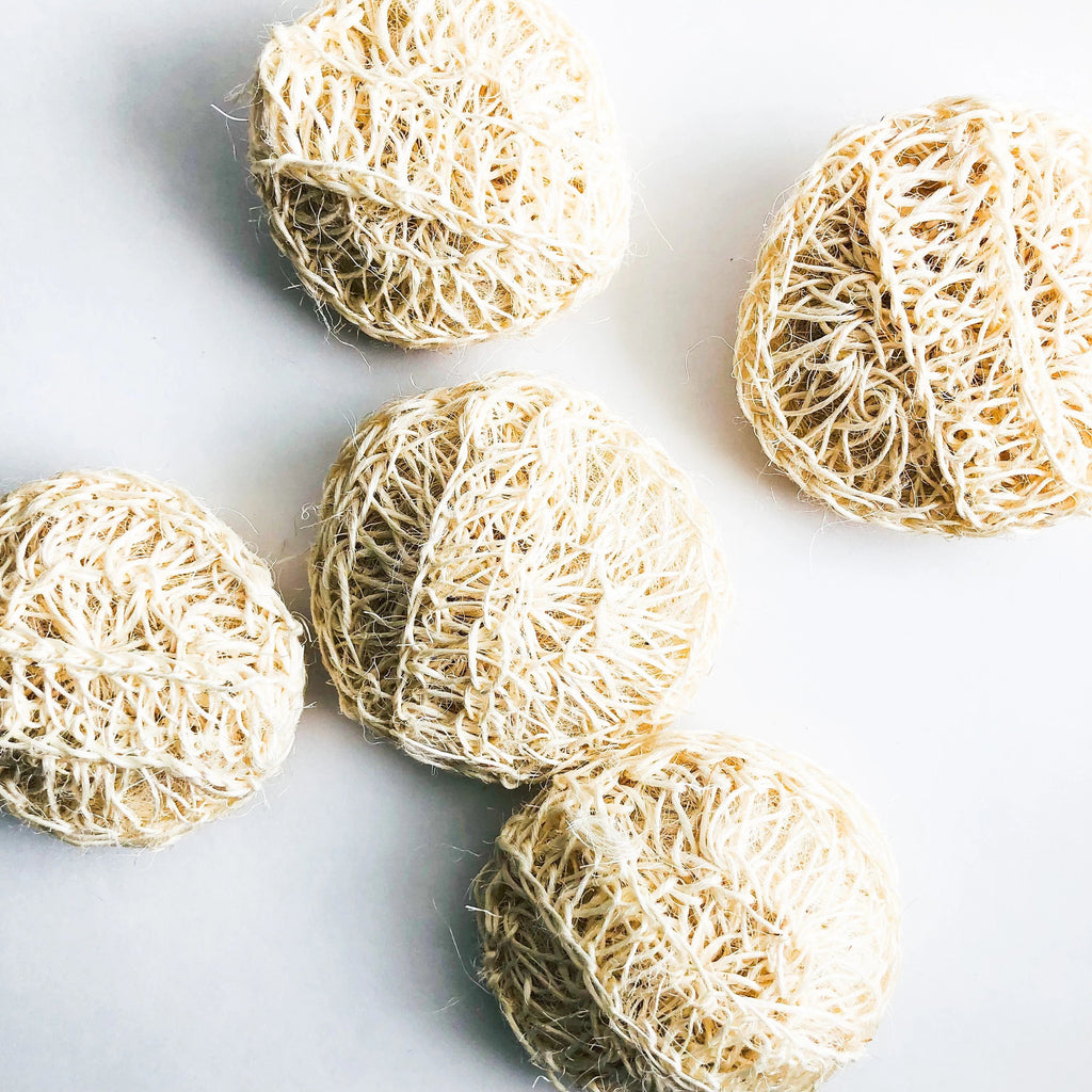 Natural Organic Sisal Deluxe Shower Sponge