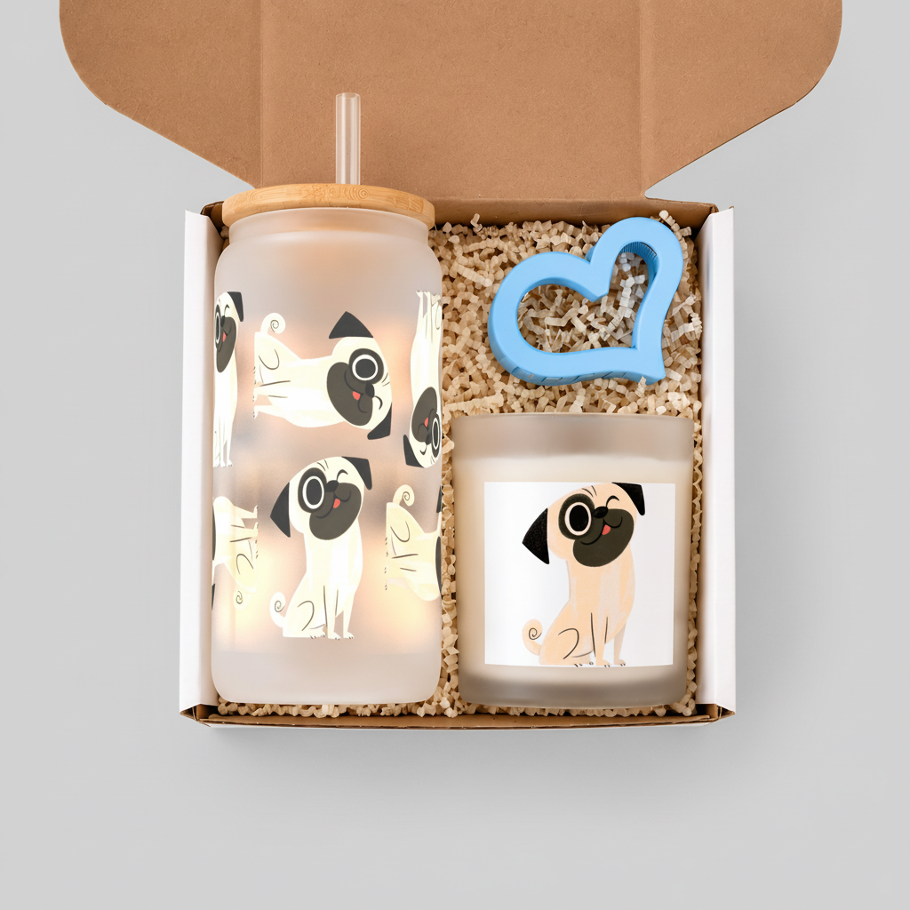 One Eyed Pug Sip & Glow Box